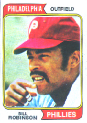 1974 Topps Baseball Cards      174     Bill Robinson
